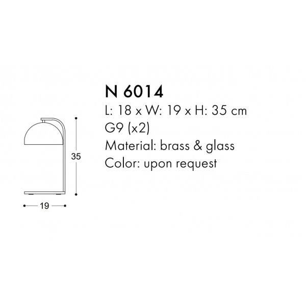 N6014 MODERN TABLE LAMPS