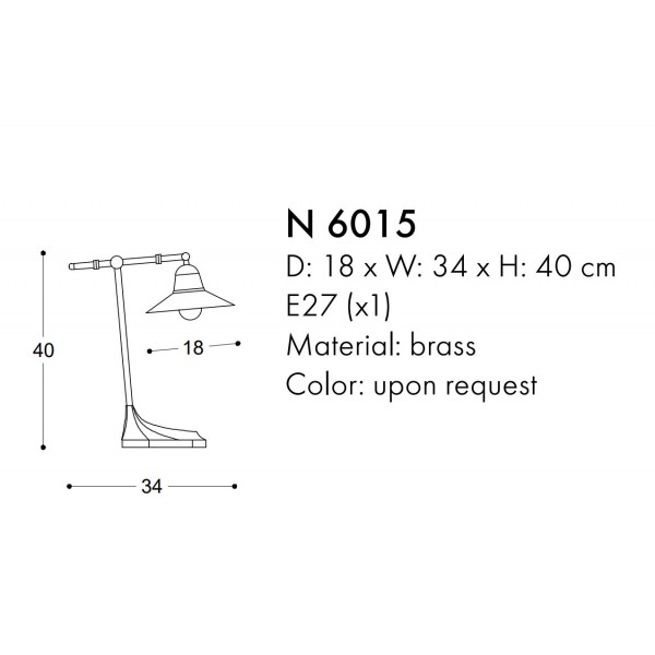 N6015 MODERN TABLE LAMPS