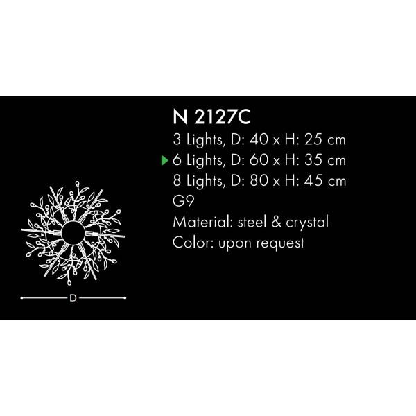 N2127C CLASSIC CEILING LIGHTS
