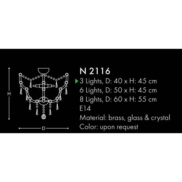 N2116 CLASSIC CEILING LIGHTS