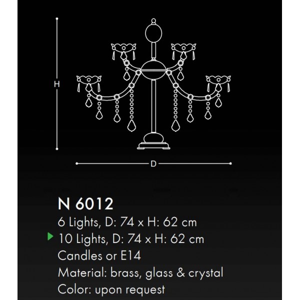 N6012 CLASSIC TABLE LAMPS