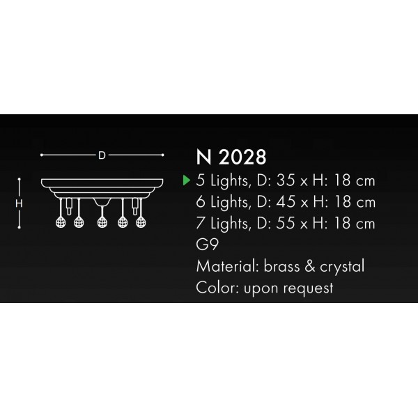 N2028 CLASSIC CEILING LIGHTS