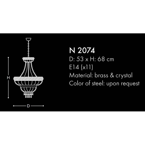 N2074 CLASSIC PENDANT LIGHTS