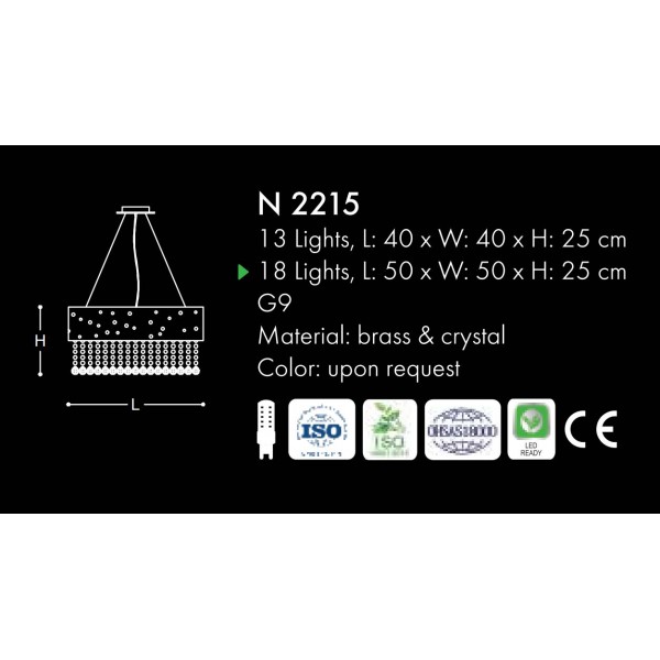 N2215 CLASSIC PENDANT LIGHTS