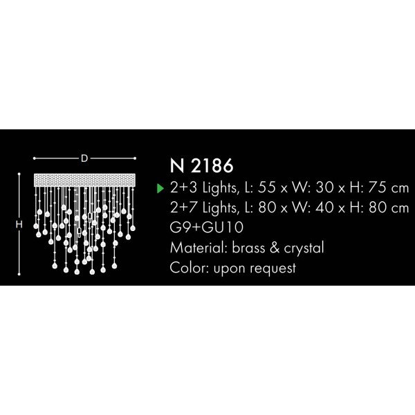 N2186 CLASSIC CEILING LIGHTS