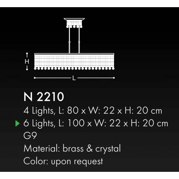 N2210 CLASSIC PENDANT LIGHTS