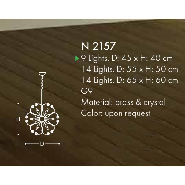 N2157 CLASSIC PENDANT LIGHTS