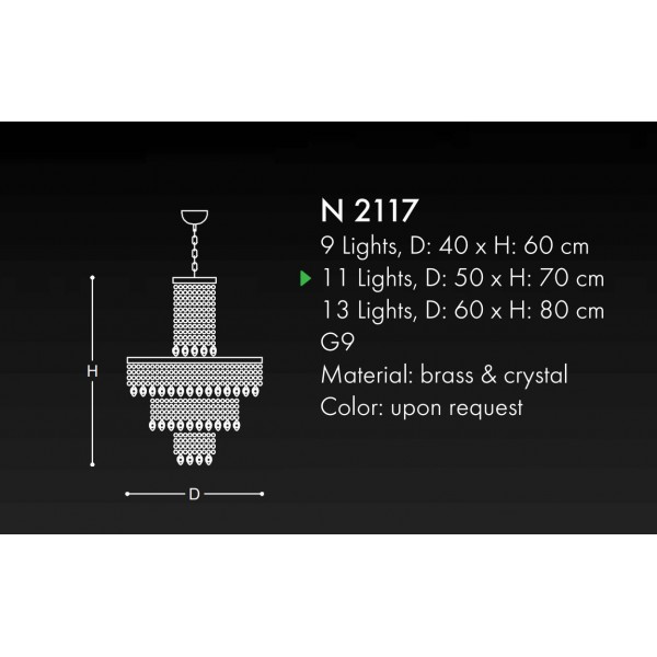 N2117 CLASSIC PENDANT LIGHTS