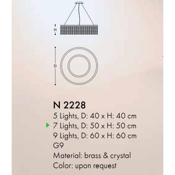 N2228 CLASSIC PENDANT LIGHTS