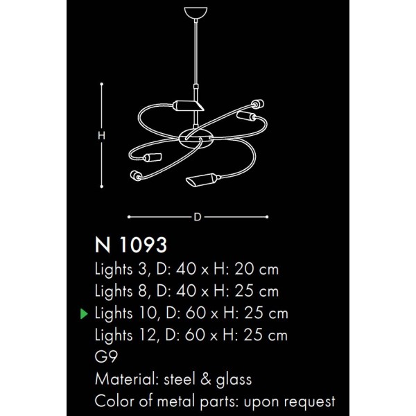N1093 CLASSIC PENDANT LIGHTS