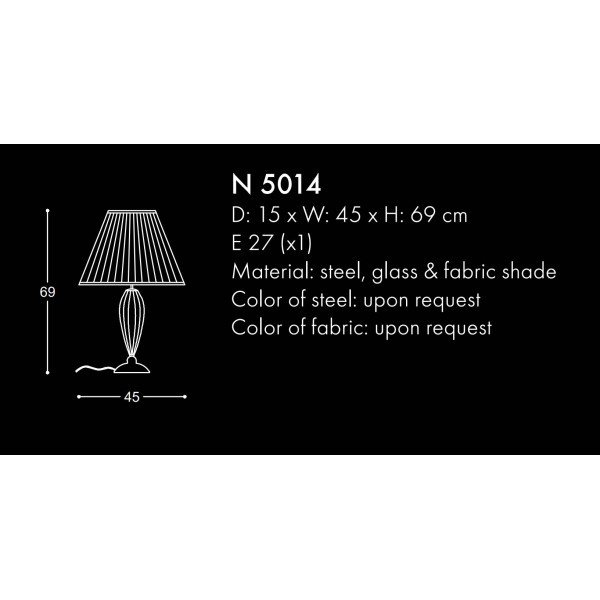 N5014 CLASSIC TABLE LAMPS
