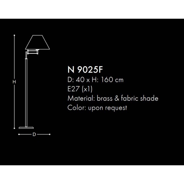 N9025F CLASSIC FLOOR LIGHTS