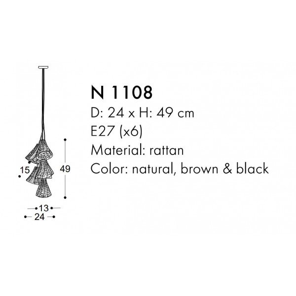 N1108 MODERN PENDANT LIGHTS